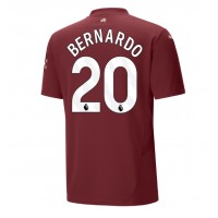 Camiseta Manchester City Bernardo Silva #20 Tercera Equipación Replica 2024-25 mangas cortas